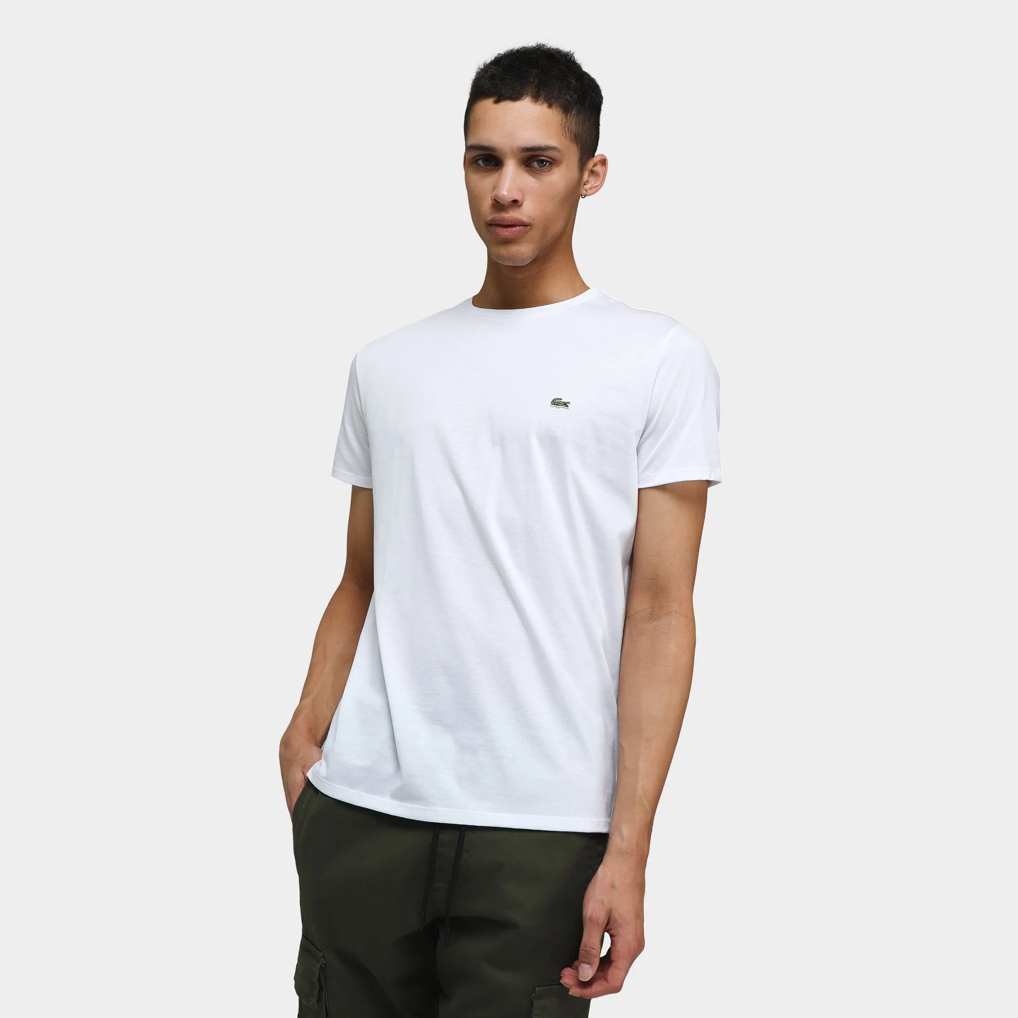 Lacoste Pima Cotton T-Shirt / White sold by JD Sports