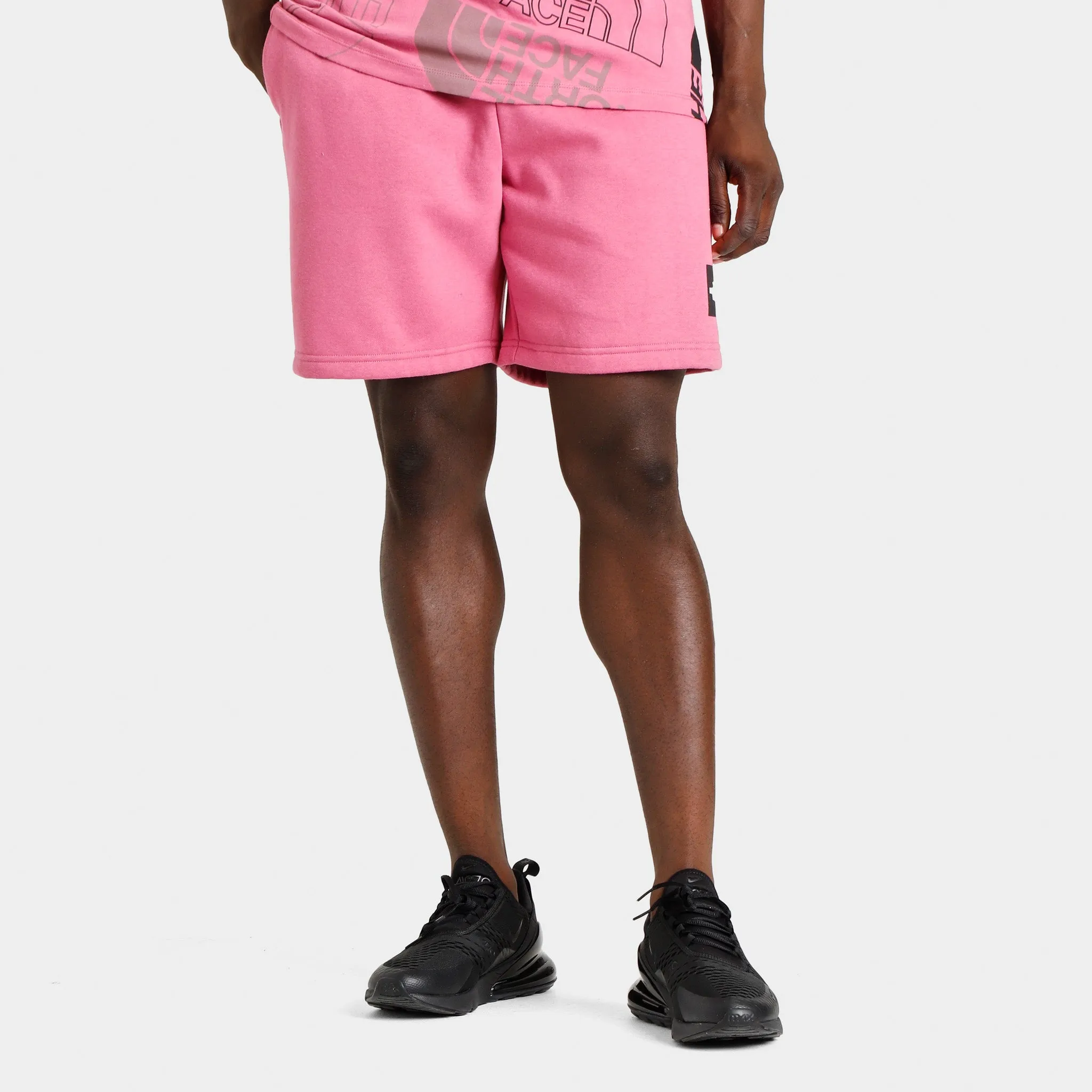 The North Face Never Stop Shorts Red Violet / TNF Black sold by JD Sports