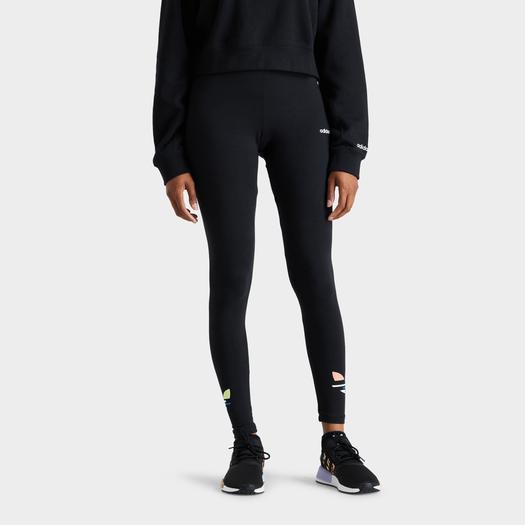 adidas Originals Women's Adicolor Shattered Trefoil Tights / Black sold by JD Sports