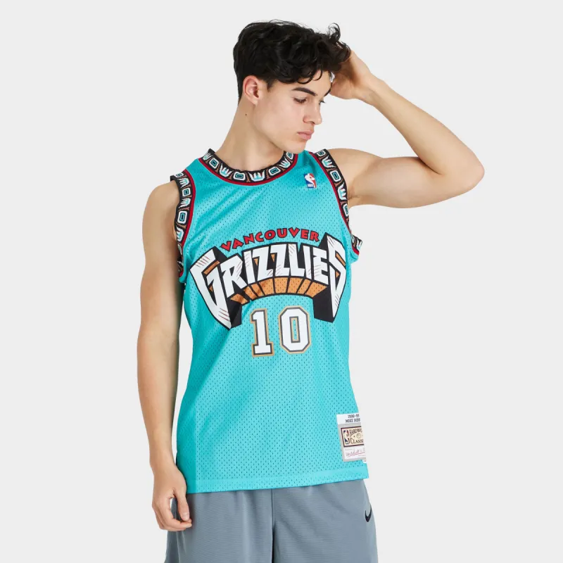 Mitchell & Ness NBA Vancouver Grizzlies Mike Bibby Swingman Jersey / Teal sold by JD Sports