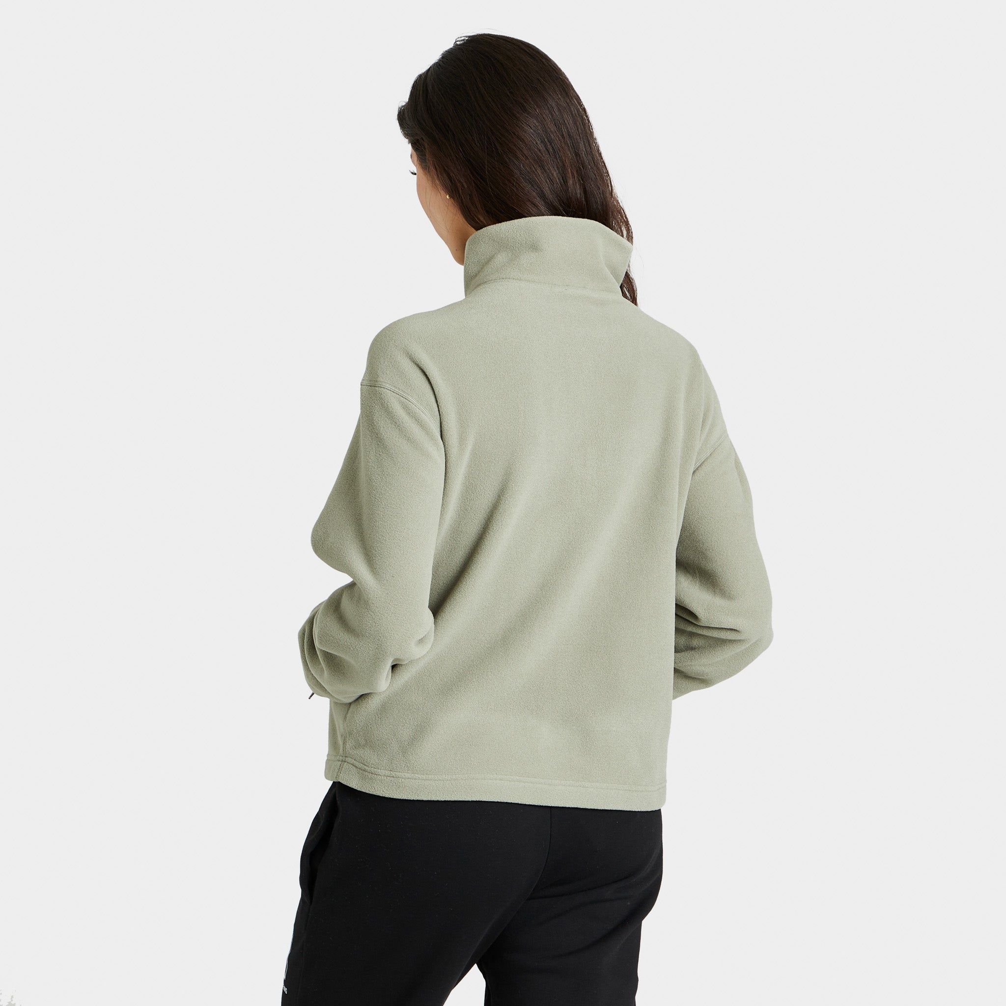 Nike ACG Women’s Therma-FIT Wolf Tree Half-Zip Crewneck Light Army / Medium Olive - Summit White sold by JD Sports product image thumbnail 2