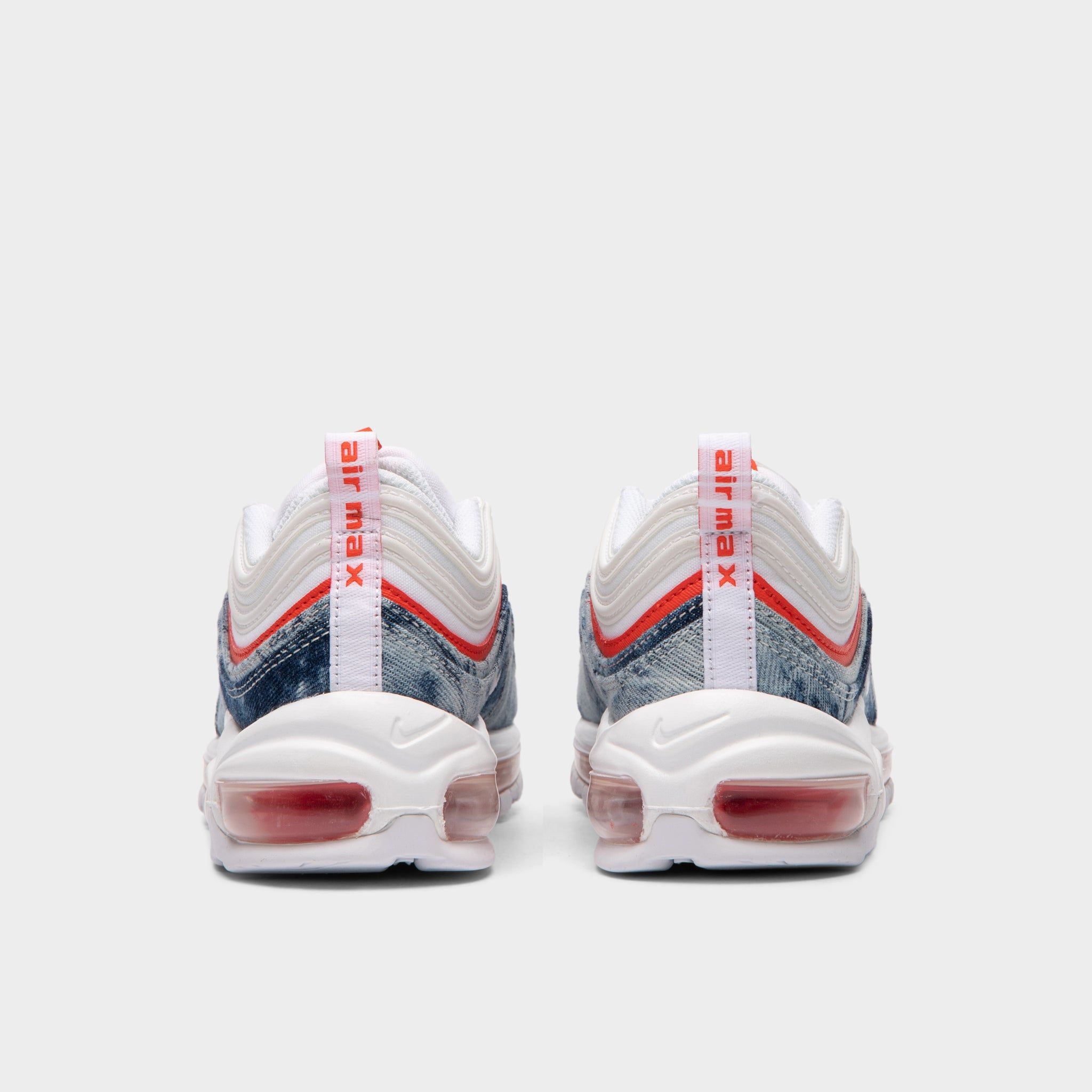 Nike Women's Air Max 97 Mulit-Colour / White - Habanero Red sold by JD Sports product image thumbnail 4
