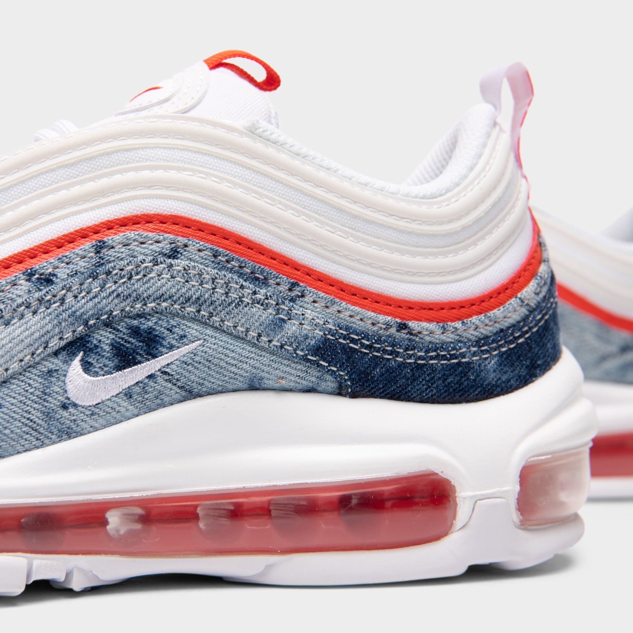 Nike Women's Air Max 97 Mulit-Colour / White - Habanero Red sold by JD Sports product image thumbnail 3