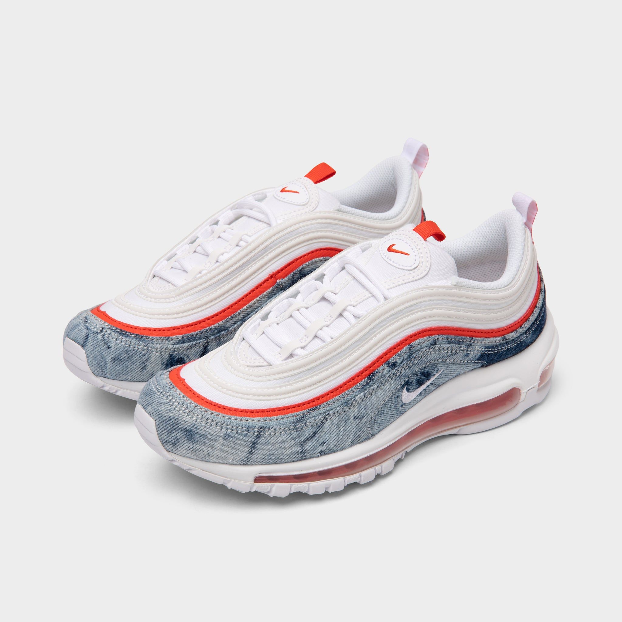 Nike Women's Air Max 97 Mulit-Colour / White - Habanero Red sold by JD Sports product image thumbnail 2