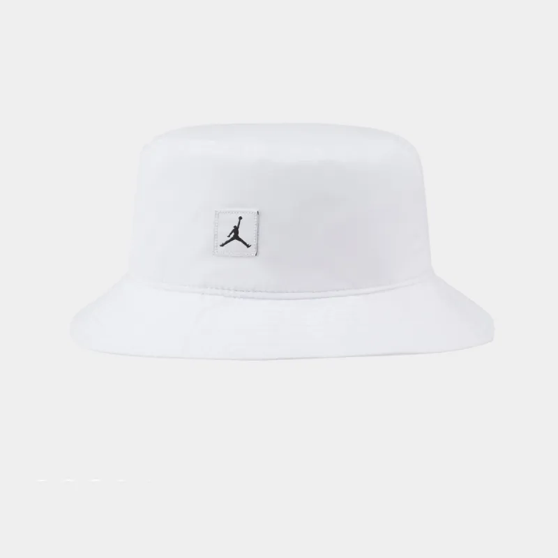Jordan Jumpman Washed Bucket Hat White / Black sold by JD Sports