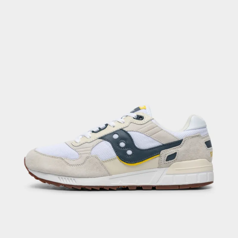 Saucony Shadow 5000 White / Navy sold by JD Sports