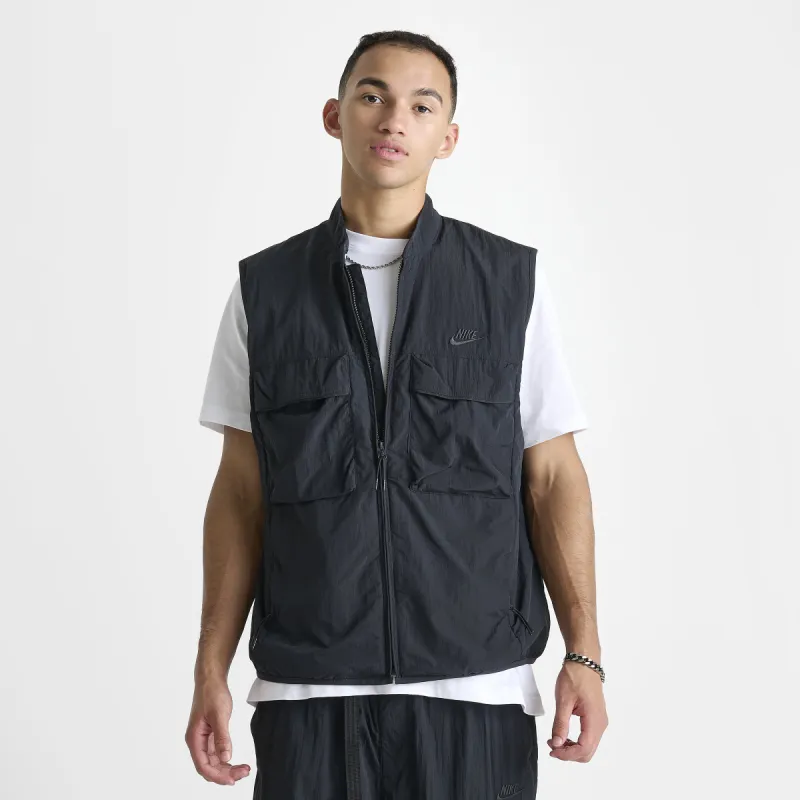 Nike Sportswear Tech Woven Vest Black / Black made by Nike