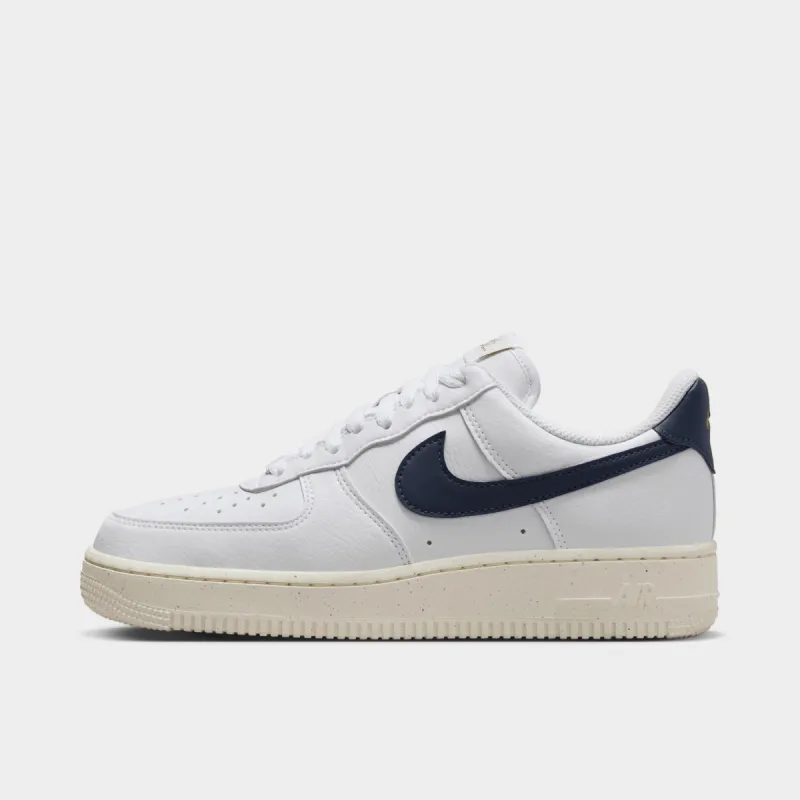 Nike Women's Air Force 1 '07 Next Nature White / Obsidian - Pale Ivory sold by JD Sports