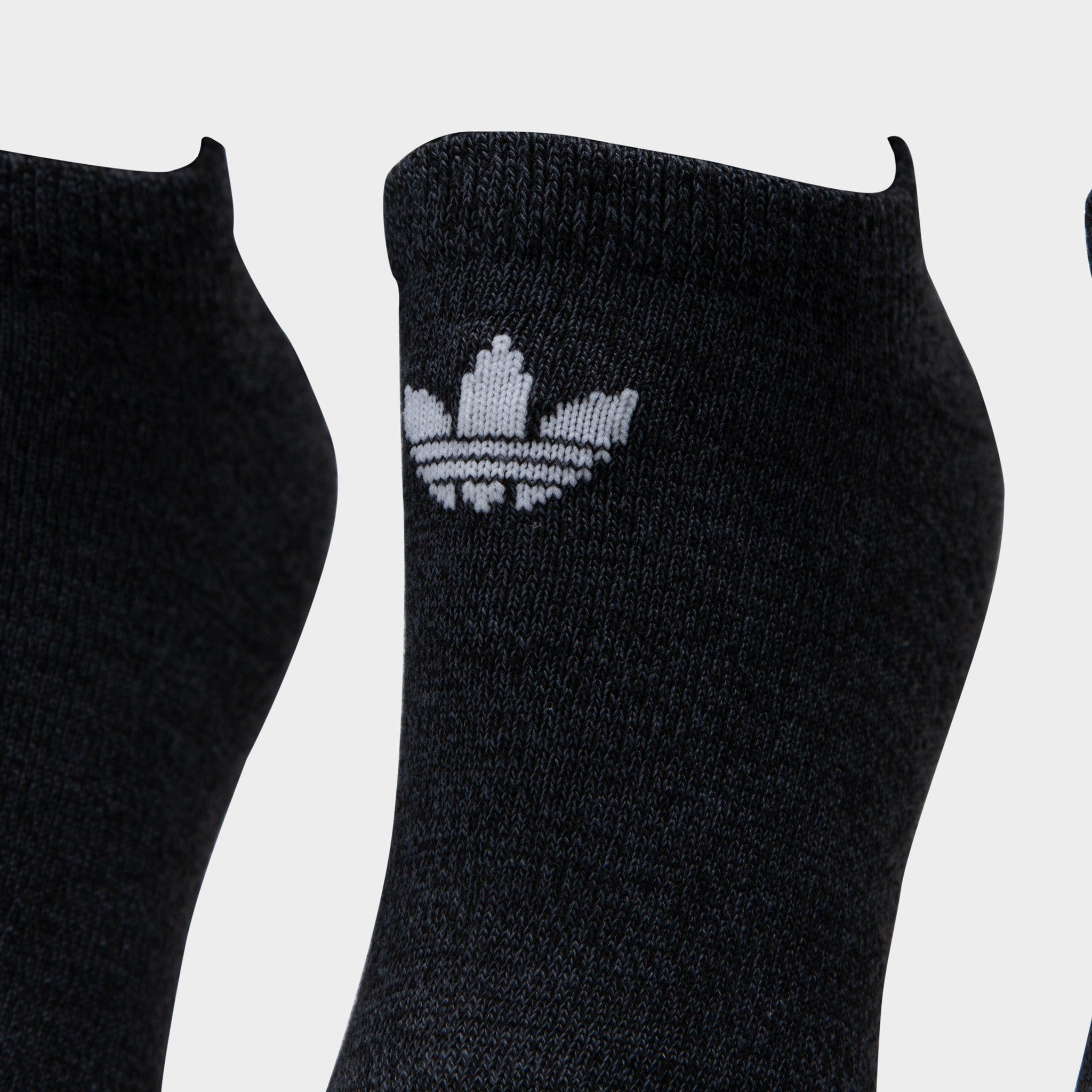 adidas Originals Women's Trefoil No Show Socks - 6 Pack Onix / Halo Mint - Black sold by JD Sports product image thumbnail 3
