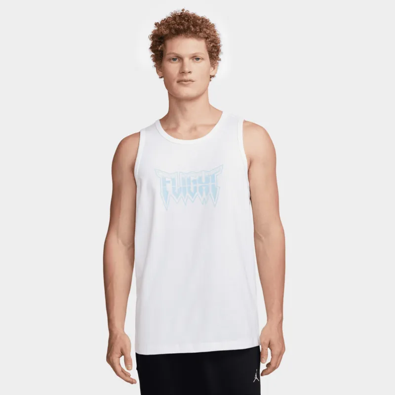 Jordan Sport Dri-FIT Flight Sleeveless T-shirt White / Black sold by JD Sports