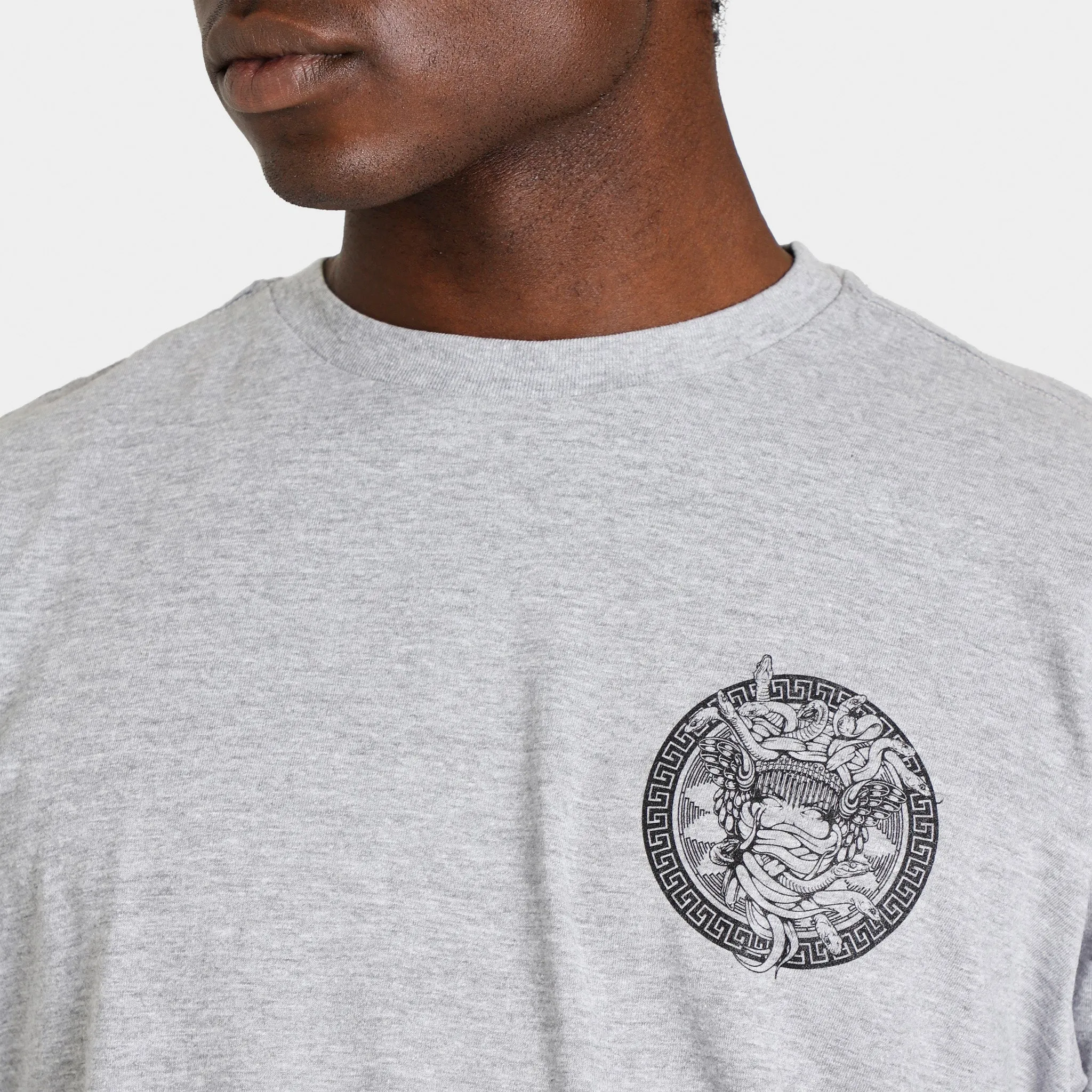 Crooks & Castles Tonal Mad T-shirt / Heather Grey sold by JD Sports product image thumbnail 4