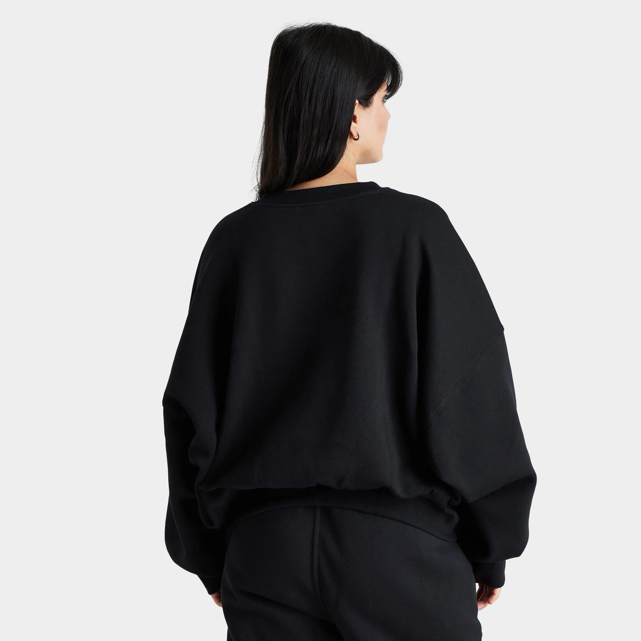 adidas Originals Women's Adicolor Essentials Fleece Sweatshirt / Black sold by JD Sports product image thumbnail 3