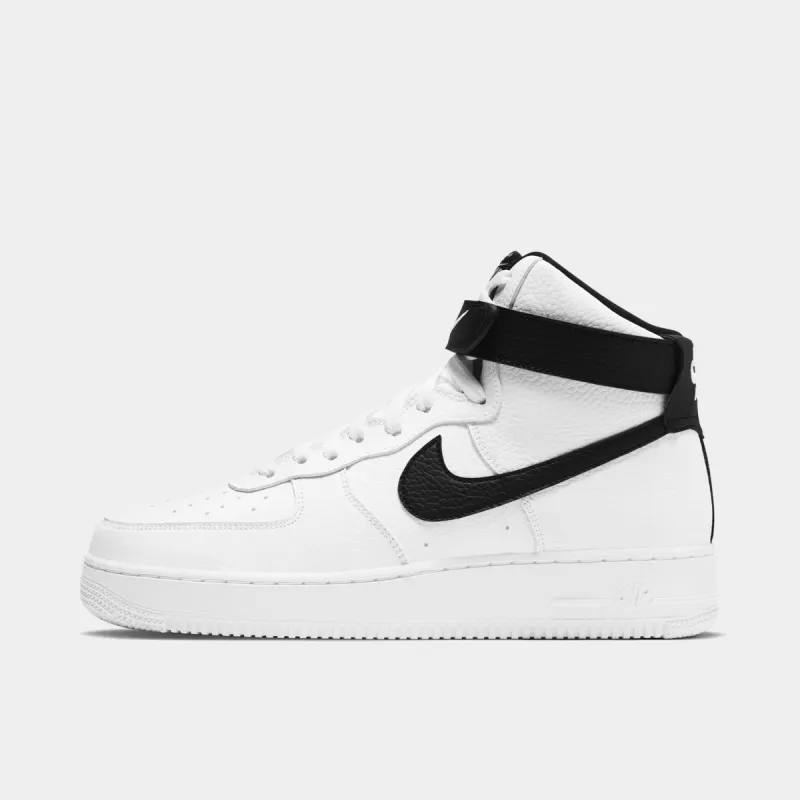 Nike Air Force 1 '07 High White / Black sold by JD Sports