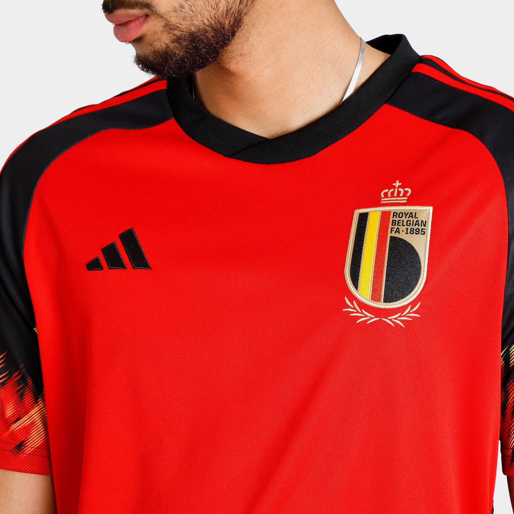adidas Belgium 22 Home Jersey Red / Black sold by JD Sports product image thumbnail 4