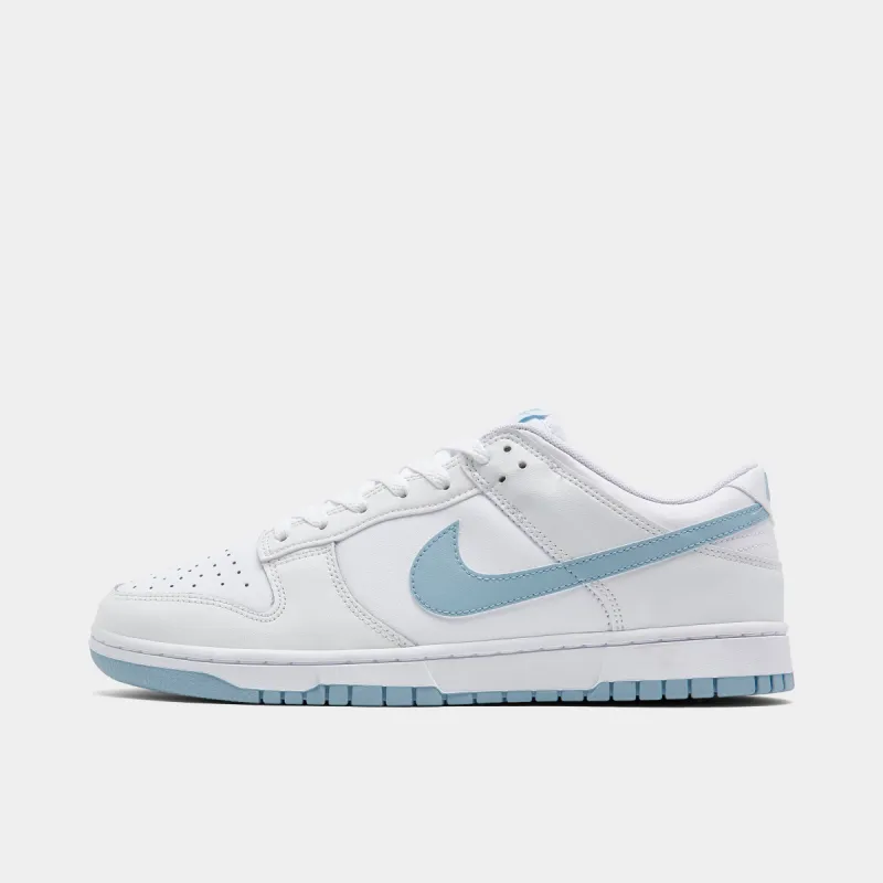 Nike Dunk Low Retro White / LT Armoury Blue - Summit White sold by JD Sports