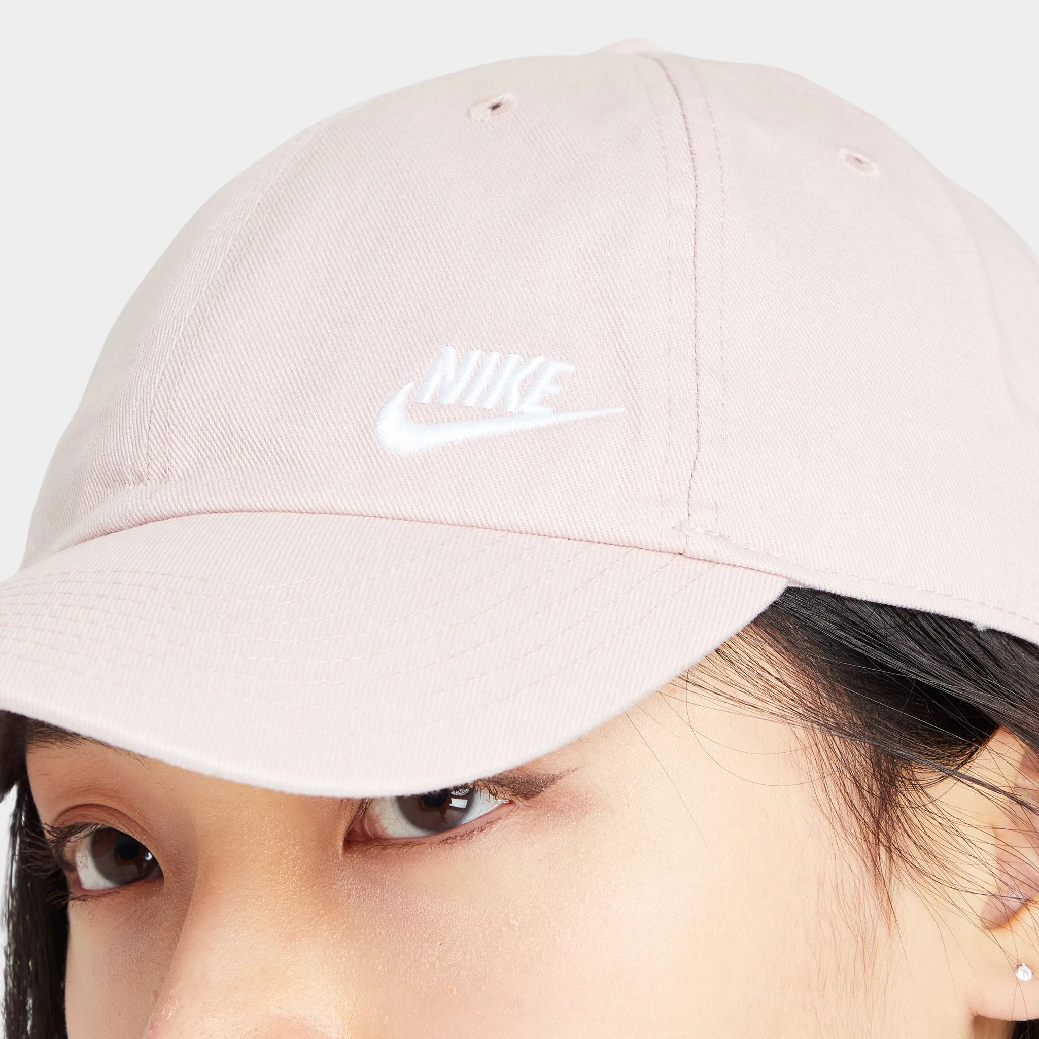 Nike Sportswear Heritage86 Cap Pink Oxford / Pink Oxford - White sold by JD Sports product image thumbnail 3