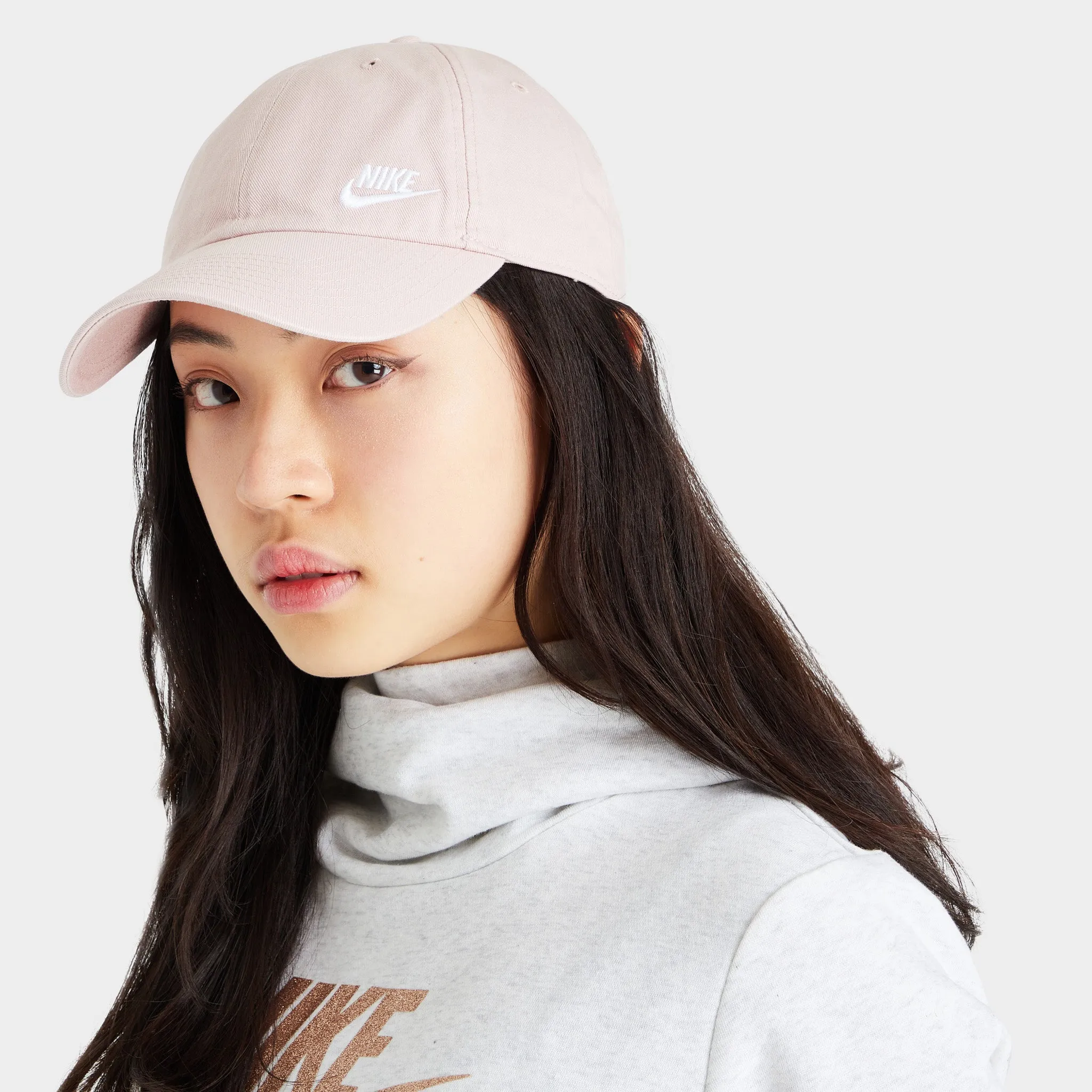 Nike Sportswear Heritage86 Cap Pink Oxford / Pink Oxford - White sold by JD Sports product image thumbnail 4