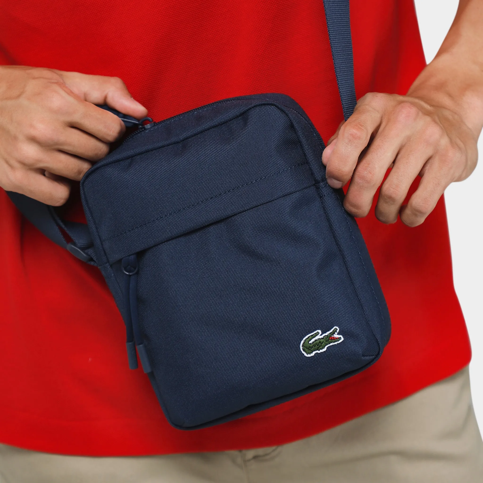 Lacoste Crossover Bag / Navy sold by JD Sports product image thumbnail 2