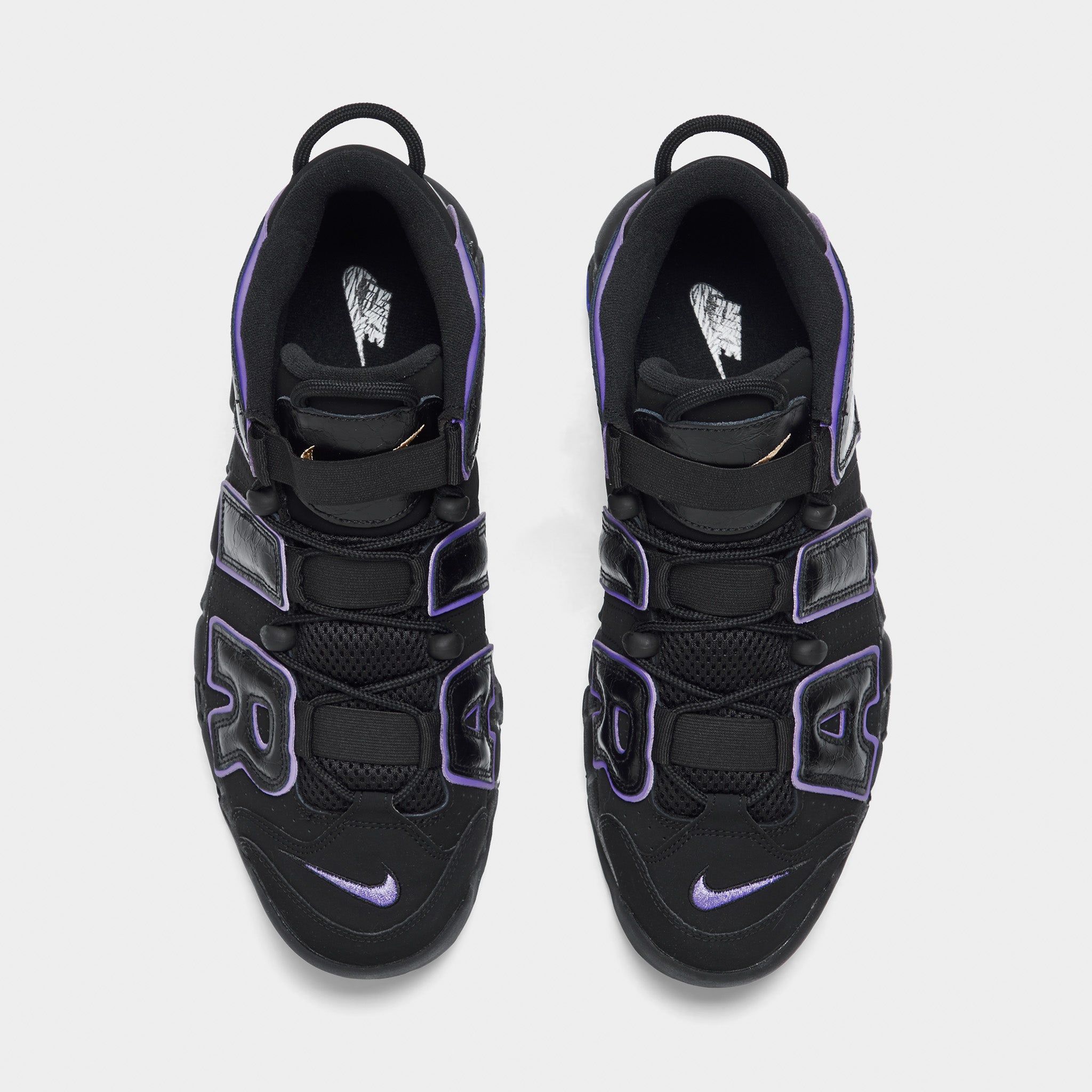 Nike Air More Uptempo '96 Black / Action Grape - White sold by JD Sports product image thumbnail 5