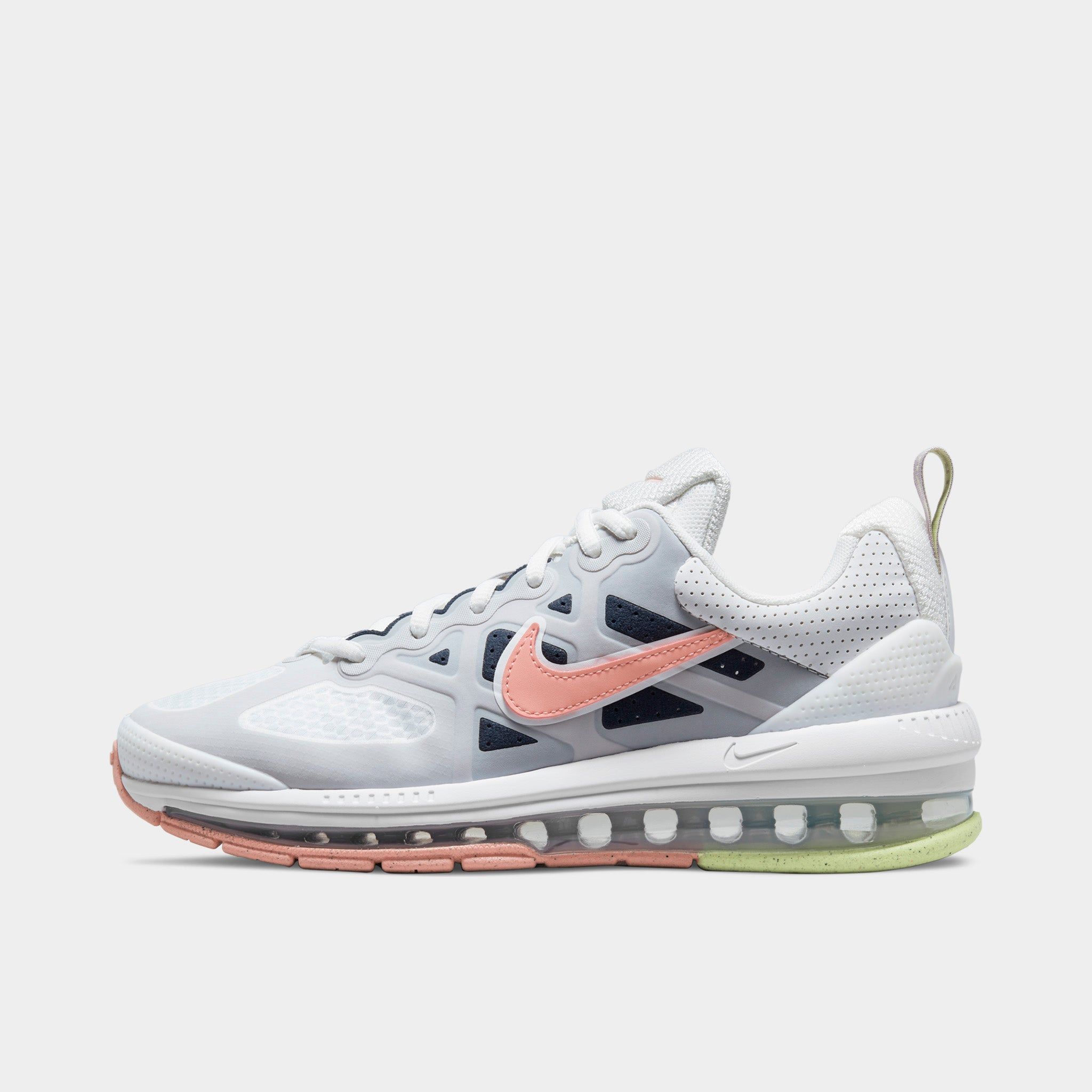 Nike Women's Air Max Genome Summit White / Crimson Bliss - Grey Fog sold by JD Sports