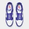 Nike Dunk Low Retro White / Concord - University Red sold by JD Sports