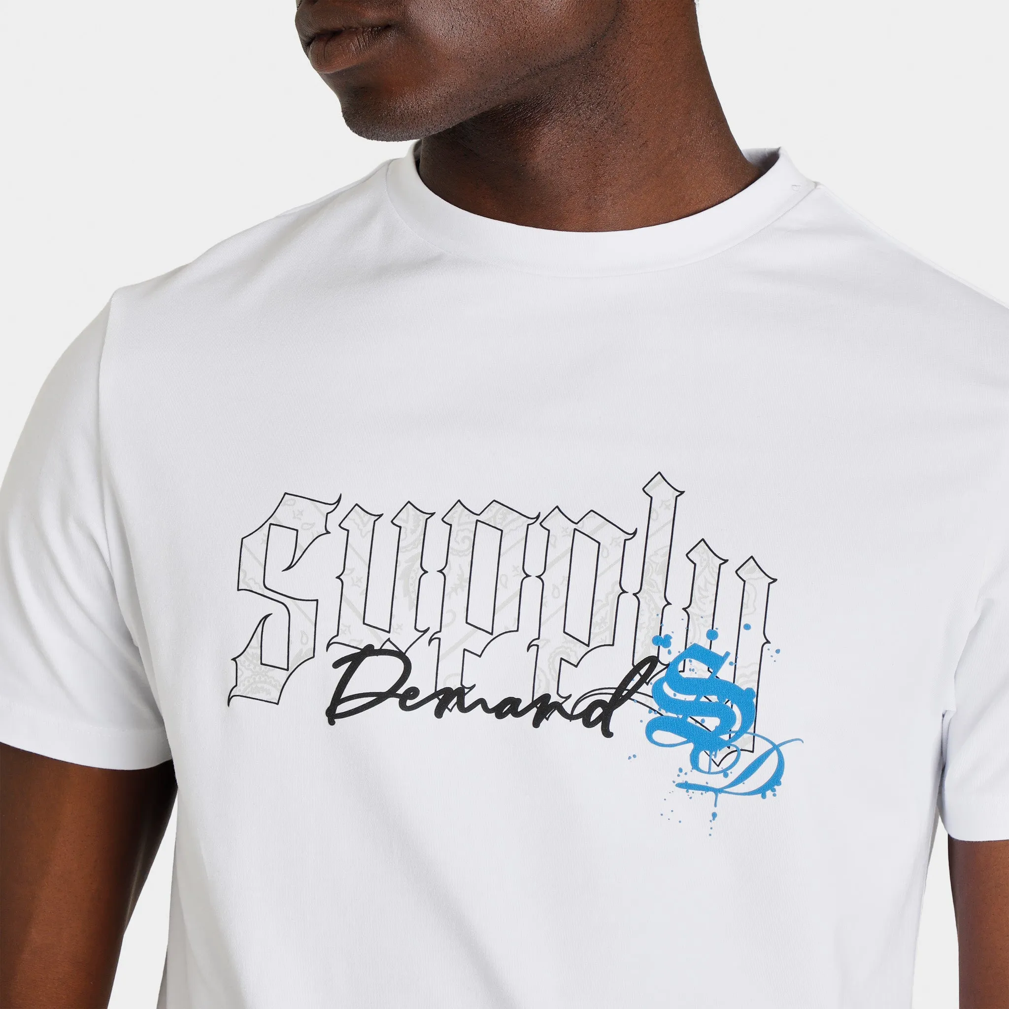 Supply & Demand Blaze T-shirt / White sold by JD Sports product image thumbnail 4