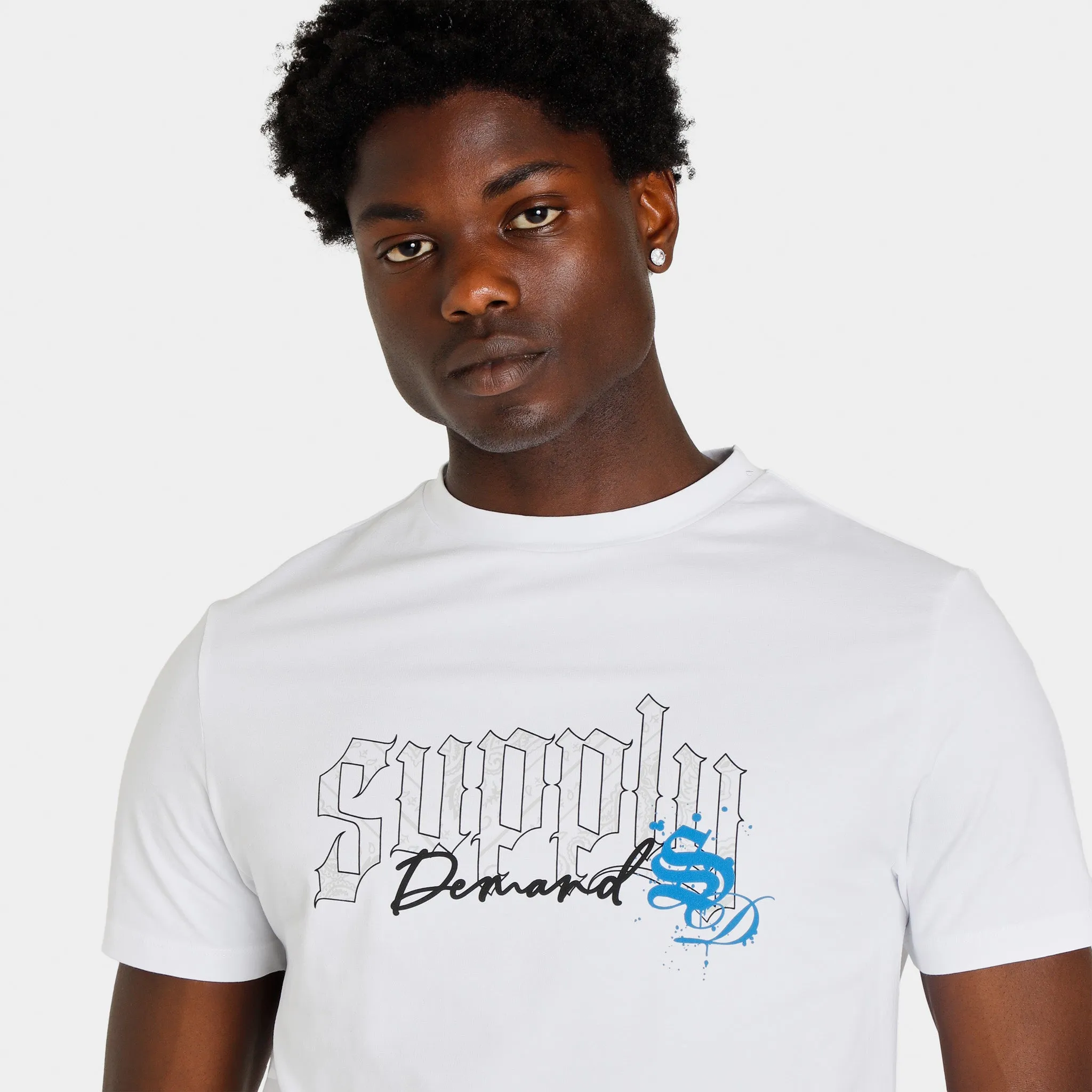 Supply & Demand Blaze T-shirt / White sold by JD Sports product image thumbnail 3