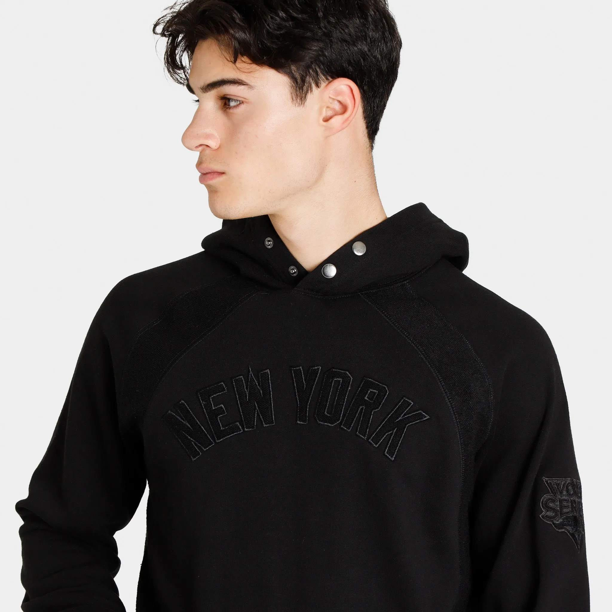 New Era New York Yankees Block Letter Pullover Hoodie / Black sold by JD Sports product image thumbnail 5