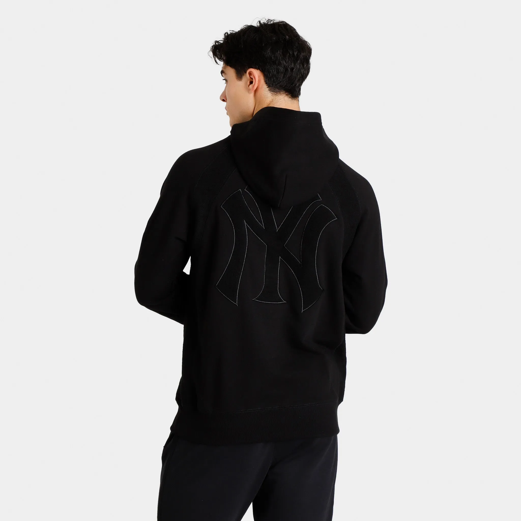 New Era New York Yankees Block Letter Pullover Hoodie / Black sold by JD Sports product image thumbnail 2