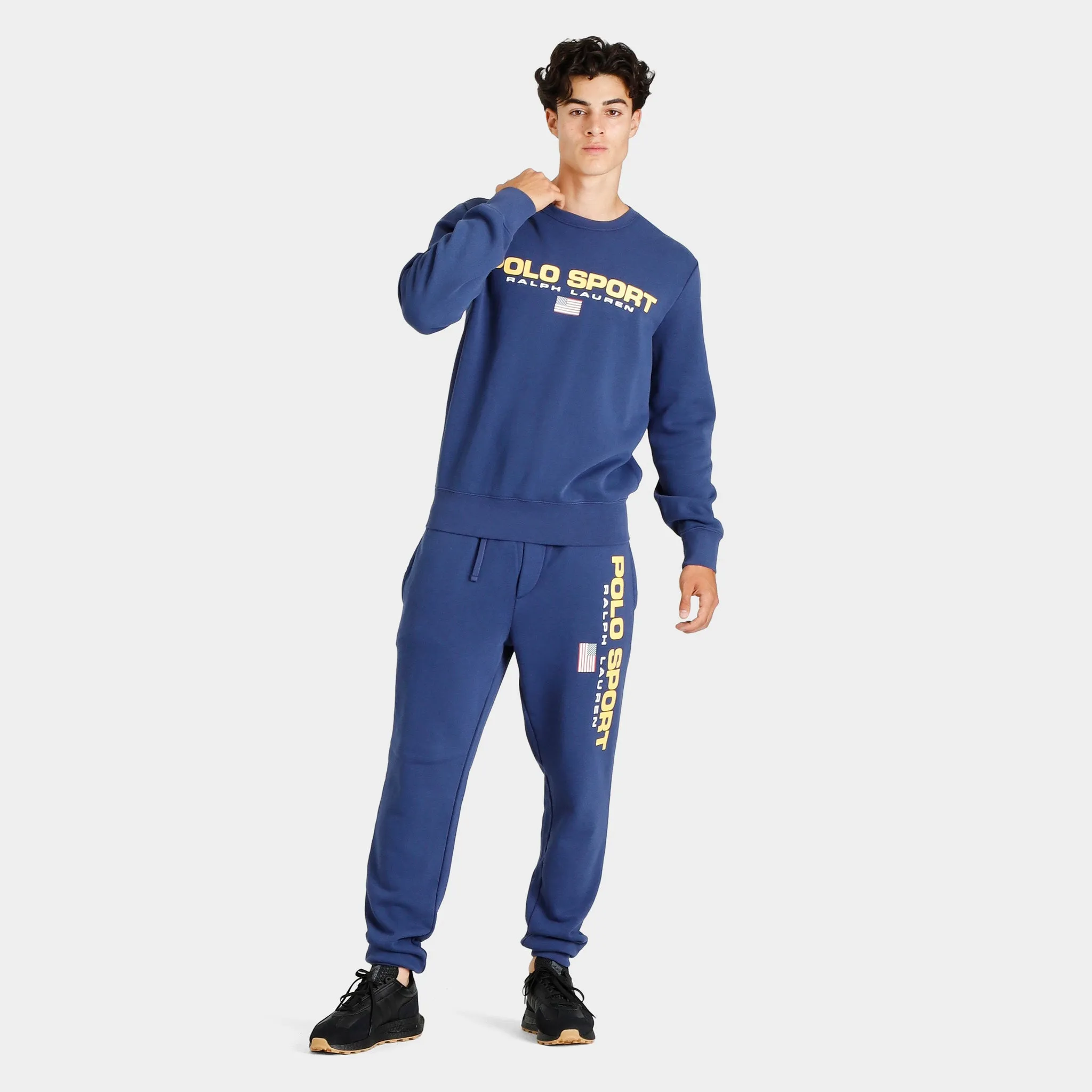 Polo Ralph Lauren Sport Fleece Sweatshirt / Dark Cobalt sold by JD Sports product image thumbnail 5
