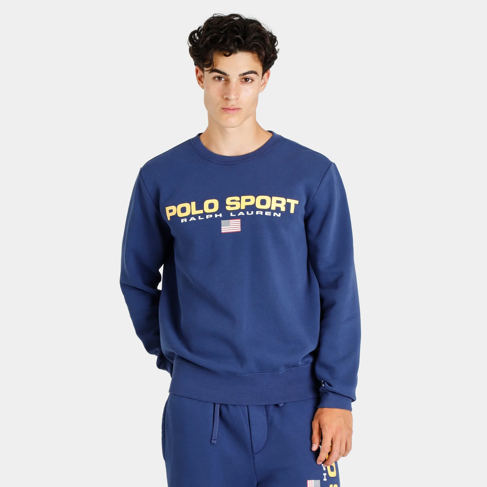Polo Ralph Lauren Sport Fleece Sweatshirt / Dark Cobalt sold by JD Sports