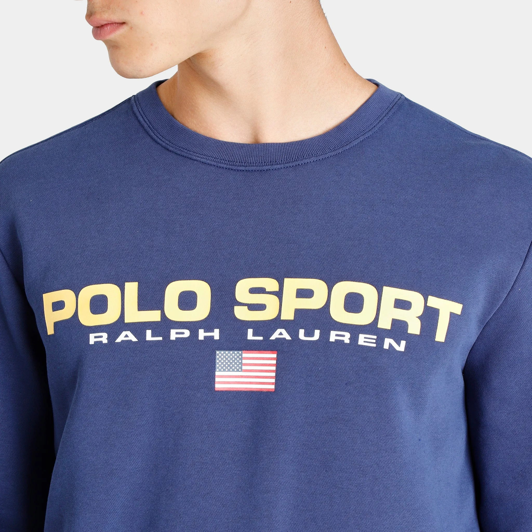 Polo Ralph Lauren Sport Fleece Sweatshirt / Dark Cobalt sold by JD Sports product image thumbnail 3