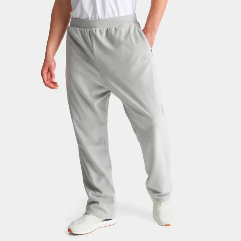 adidas Basketball Velour Pants / Metal Grey sold by JD Sports