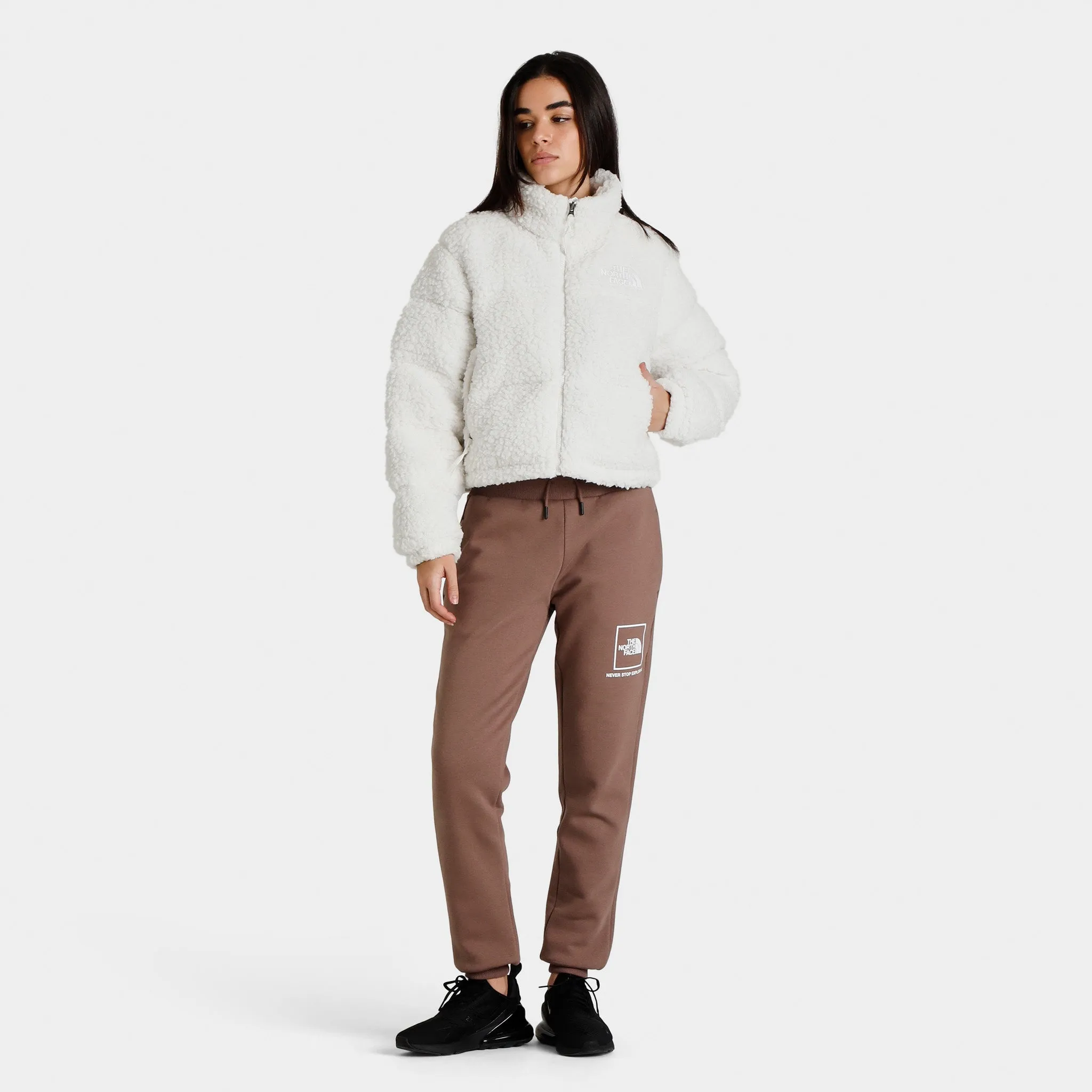 The North Face Women's High Pile Nuptse Jacket / Gardenia White sold by JD Sports product image thumbnail 3