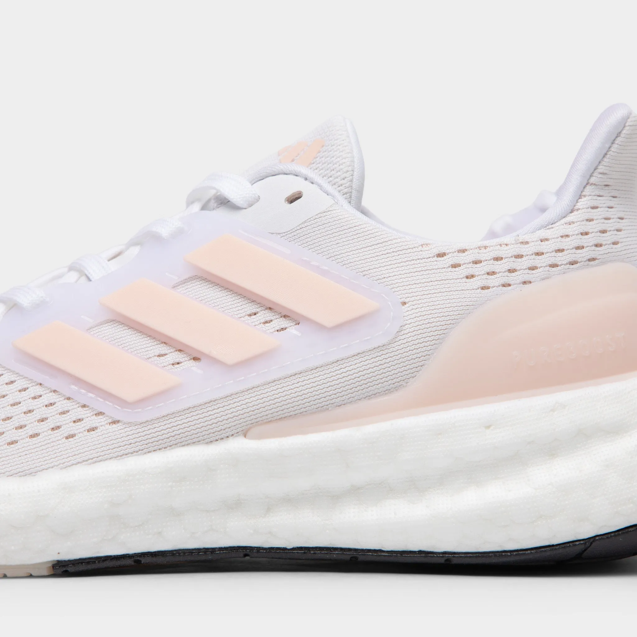 adidas Women's Pureboost 23 Cloud White / Wonder Quartz - Core Black sold by JD Sports product image thumbnail 3