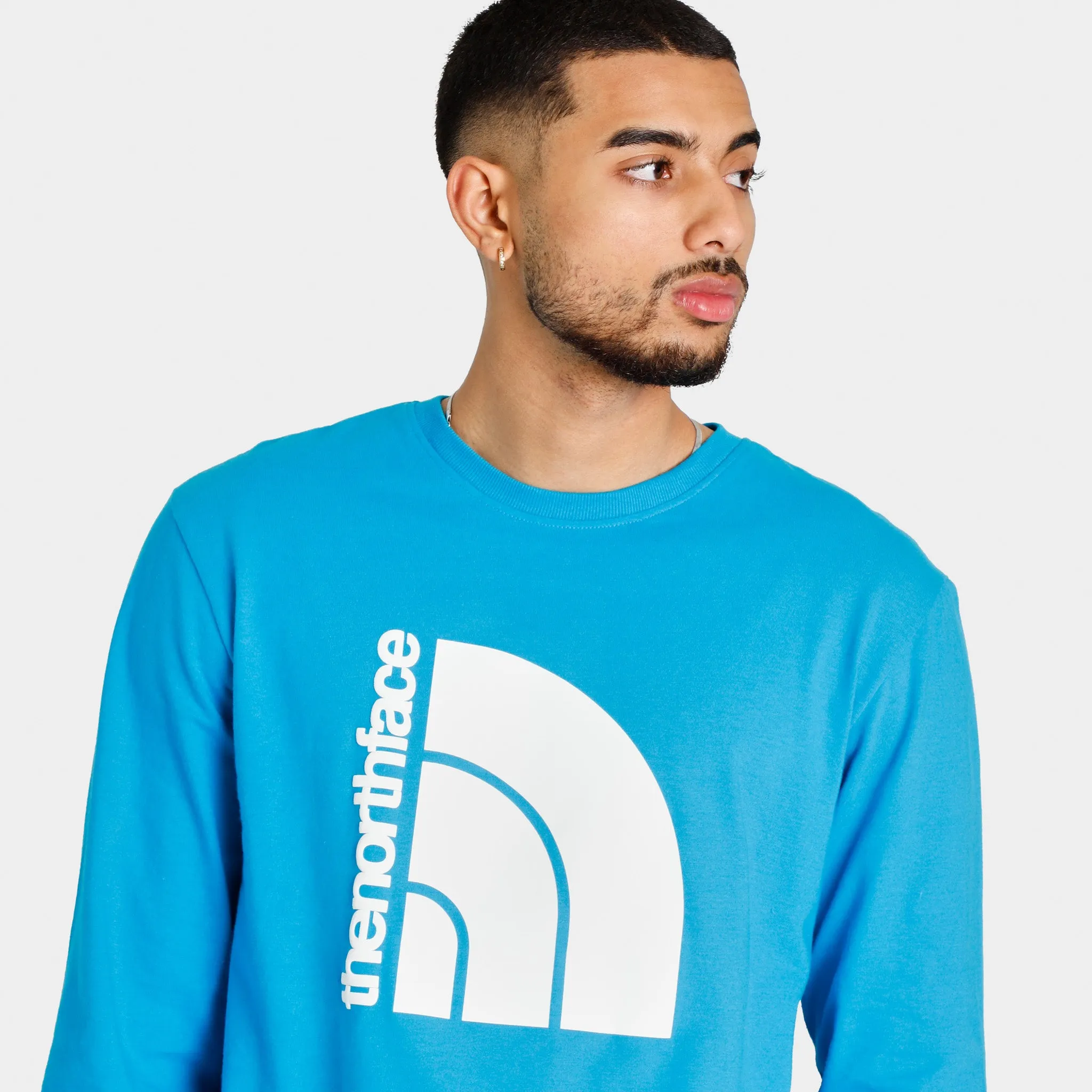 The North Face Coordinates Long-Sleeve T-shirt / Acoustic Blue sold by JD Sports product image thumbnail 4