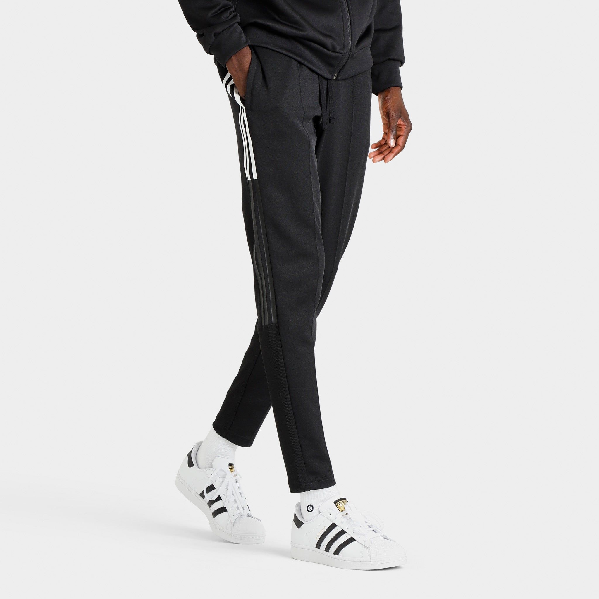 adidas Sportswear 3-Stripes Cuffed Pants / Black sold by JD Sports product image thumbnail 3