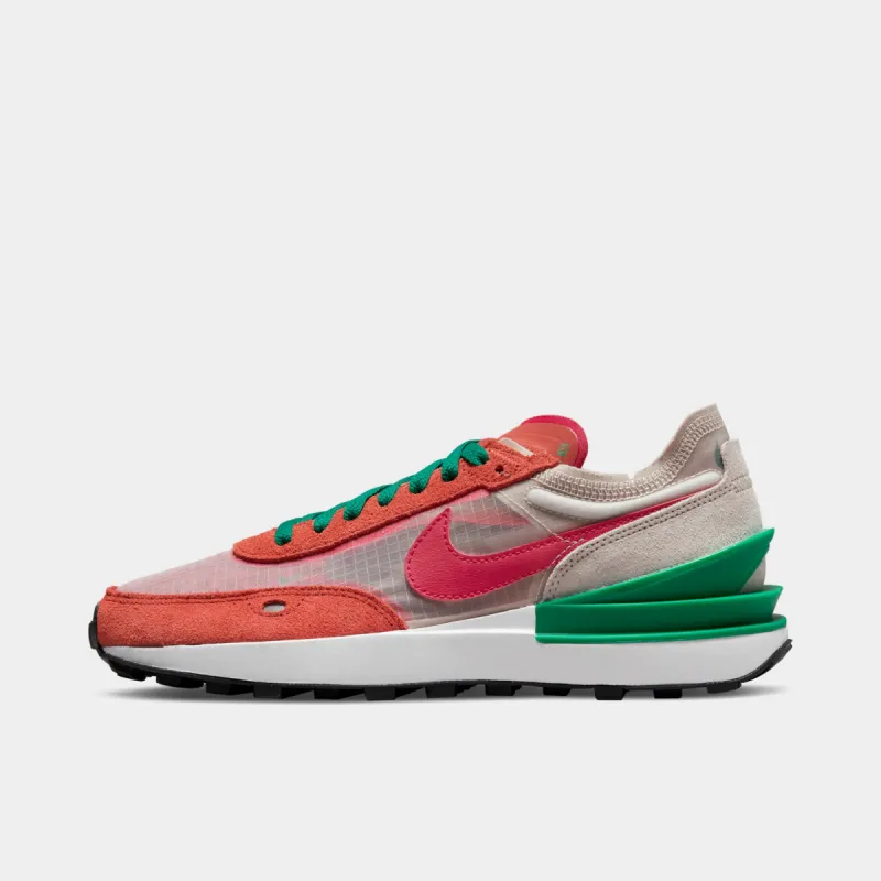 Nike Women's Waffle One Burnt Sunrise / Light Orewood Brown - Malachite sold by JD Sports