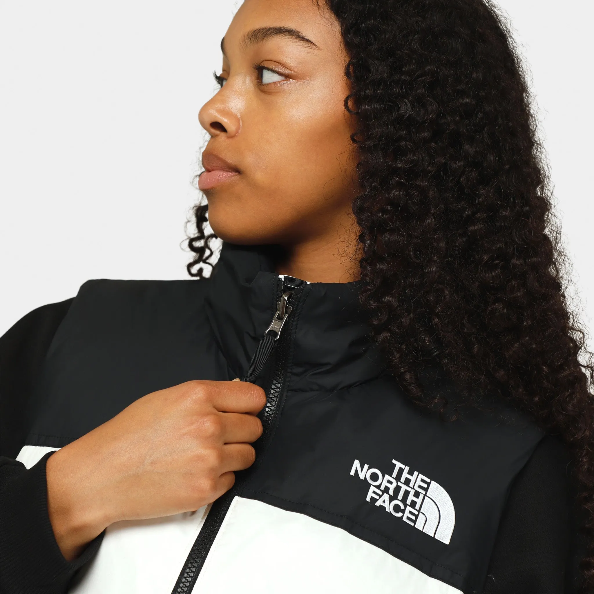 The North Face Women's 1996 Retro Nuptse Vest Gardenia White / Black sold by JD Sports product image thumbnail 3