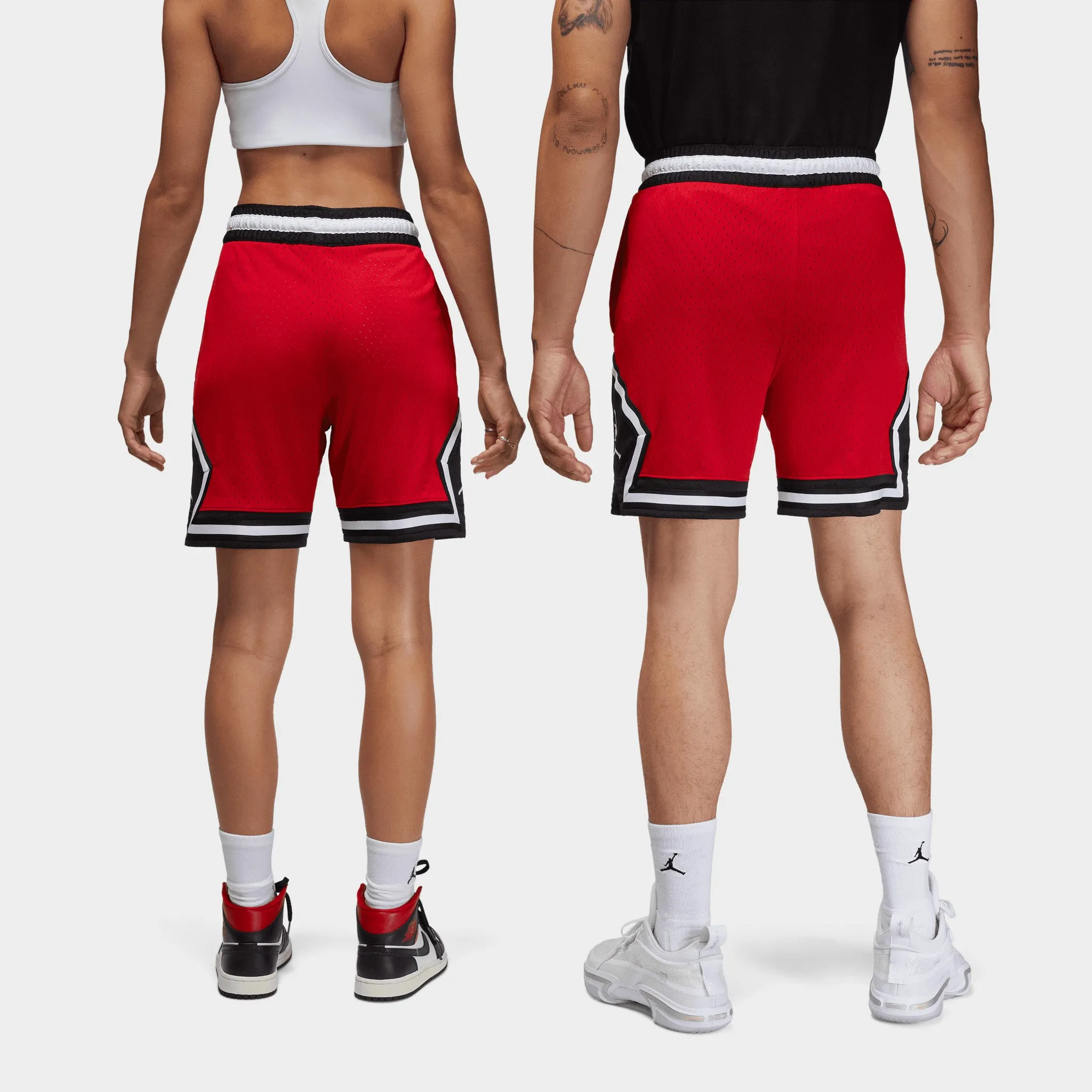 Jordan Dri-FIT Sport Diamond Shorts Gym Red / Black - Gym Red sold by JD Sports product image thumbnail 5