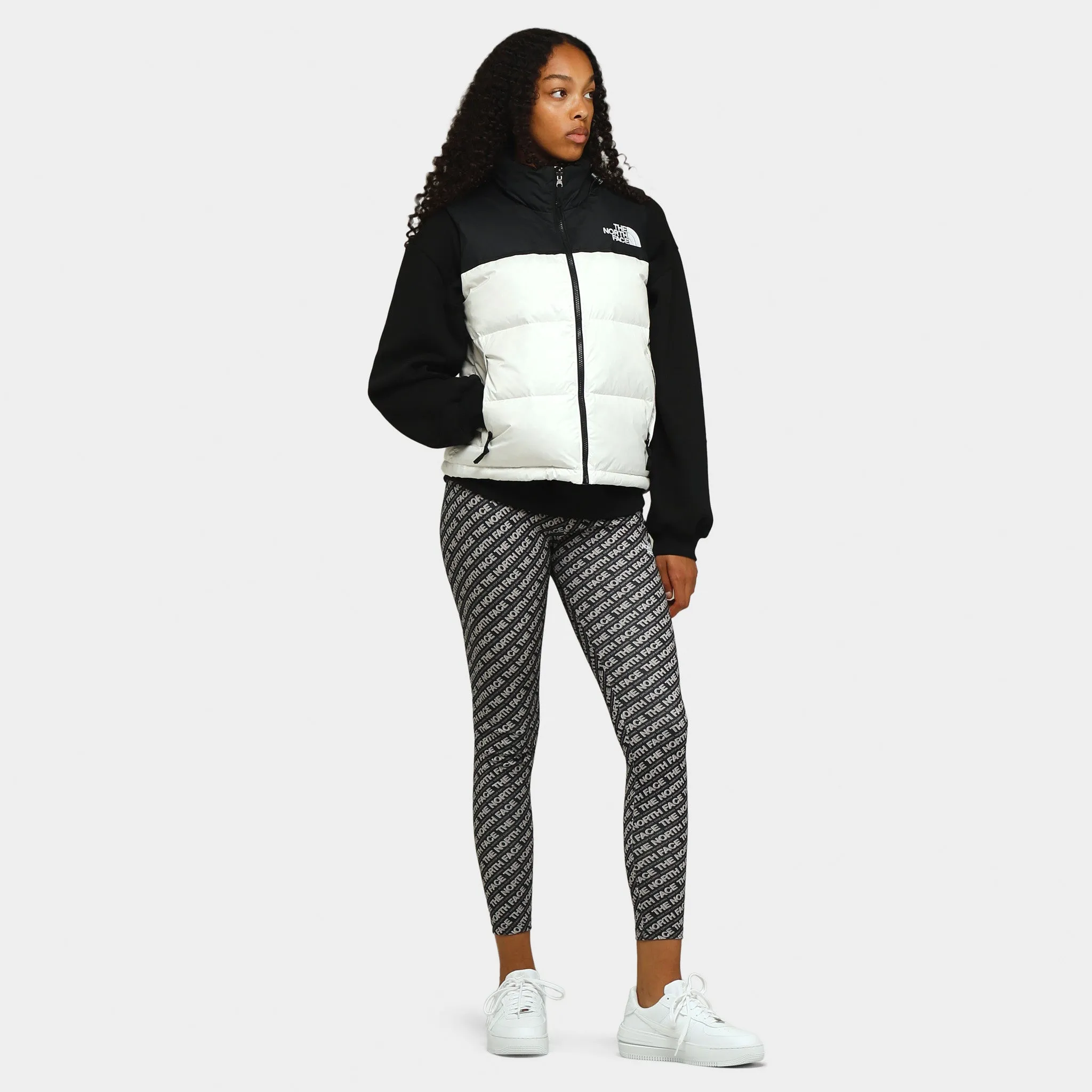 The North Face Women's 1996 Retro Nuptse Vest Gardenia White / Black sold by JD Sports product image thumbnail 5