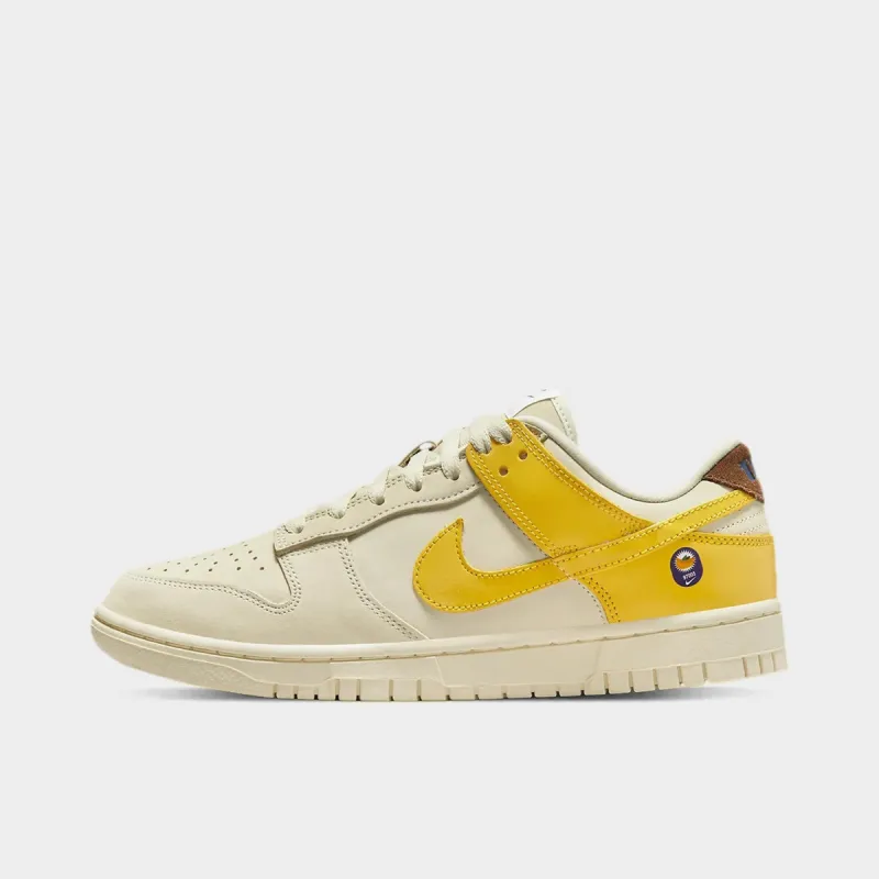 Nike Women's Dunk Low LX Coconut Milk / Vivid Sulfur / Cacao Wow made by Nike