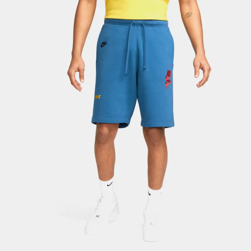 Nike Sportswear Sport Essentials+ French Terry Shorts Dk Marina Blue / Black sold by JD Sports