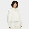 Nike Sportswear Women's Phoenix Fleece Over-Oversized Crewneck Sail / Black sold by JD Sports