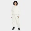 Nike Sportswear Women's Phoenix Fleece Over-Oversized Crewneck Sail / Black sold by JD Sports