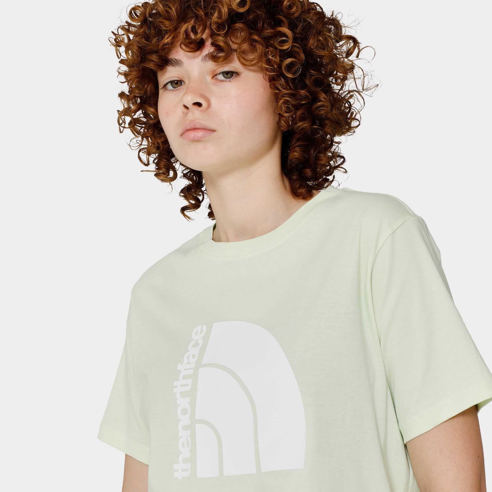 The North Face Women's Jumbo Half Dome T-shirt Lime Cream / TNF White sold by JD Sports product image thumbnail 3