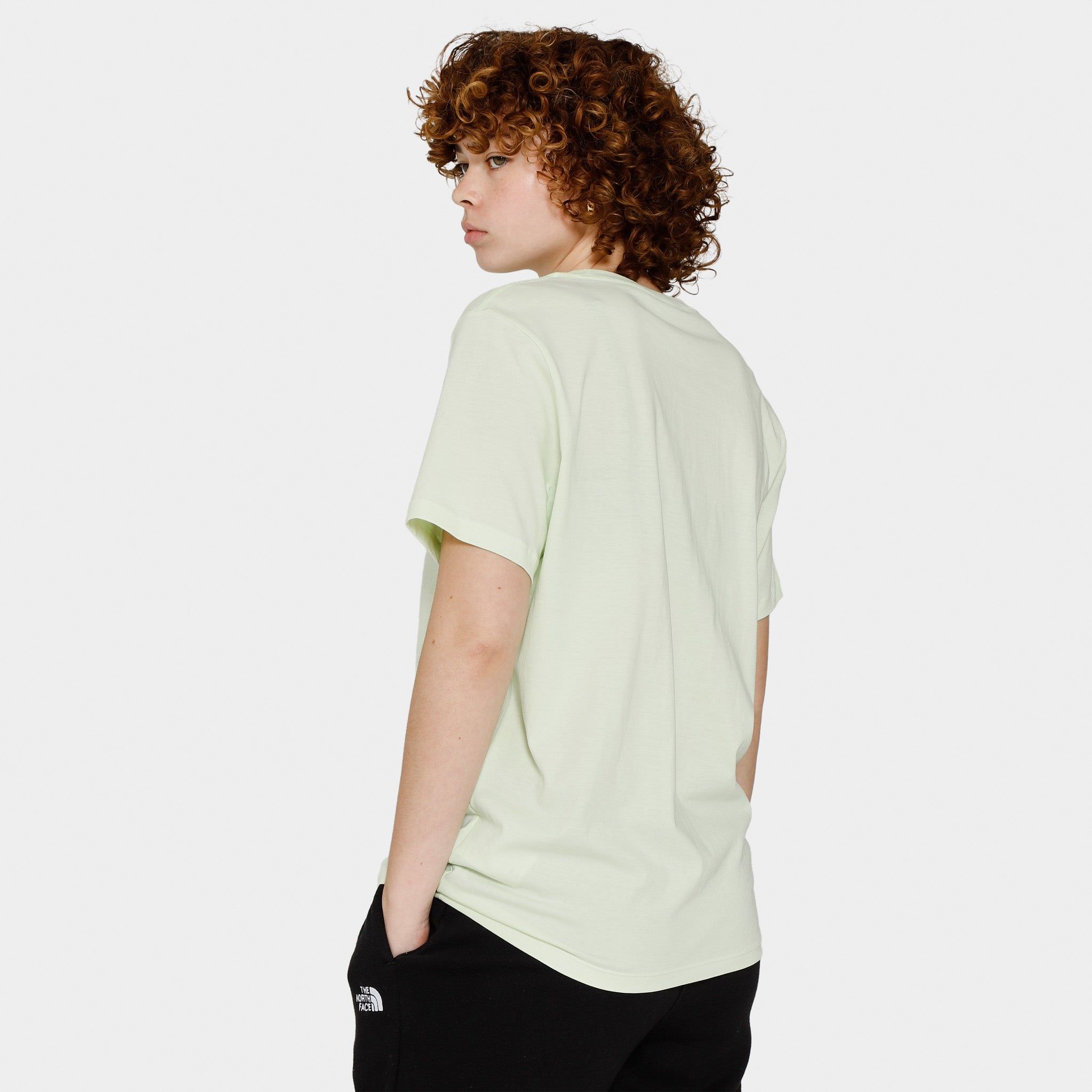 The North Face Women's Jumbo Half Dome T-shirt Lime Cream / TNF White sold by JD Sports product image thumbnail 2