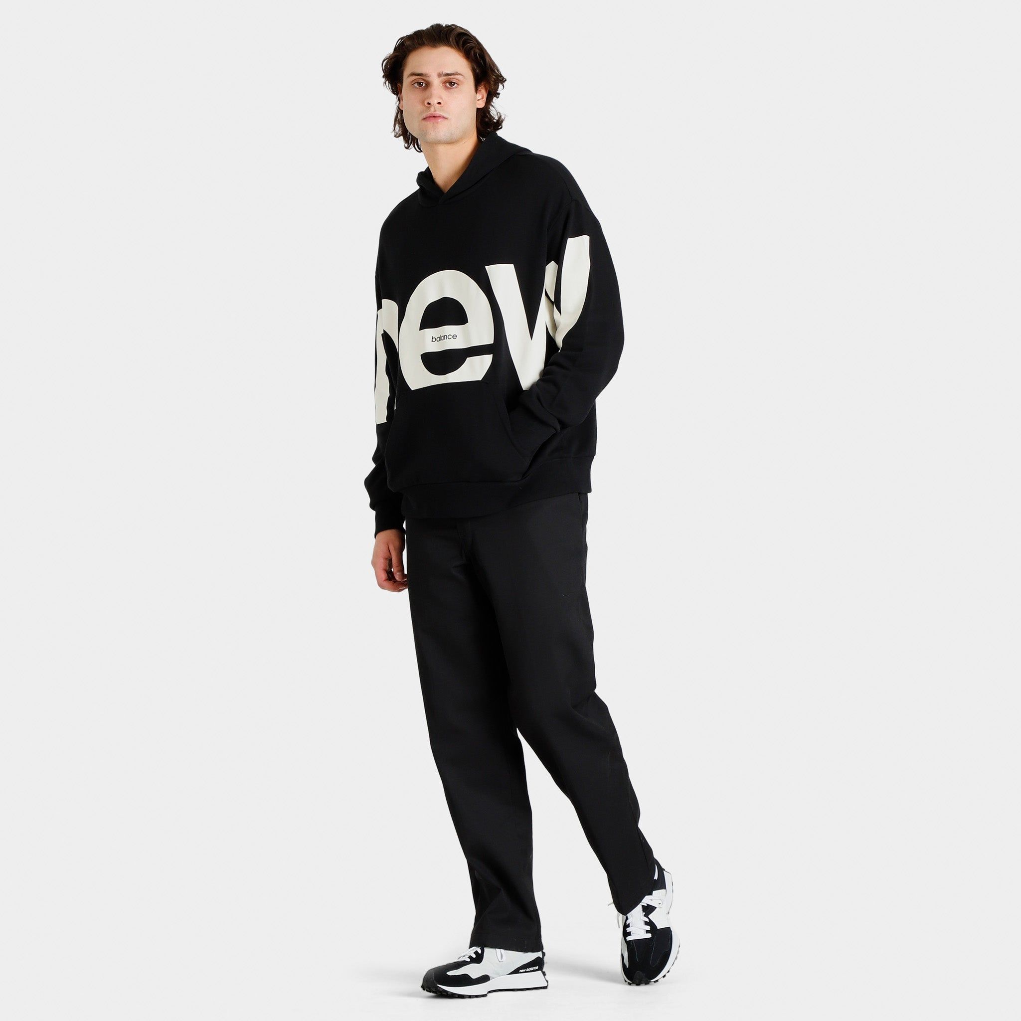 New Balance Out of Bounds Pullover Hoodie / Black sold by JD Sports product image thumbnail 5