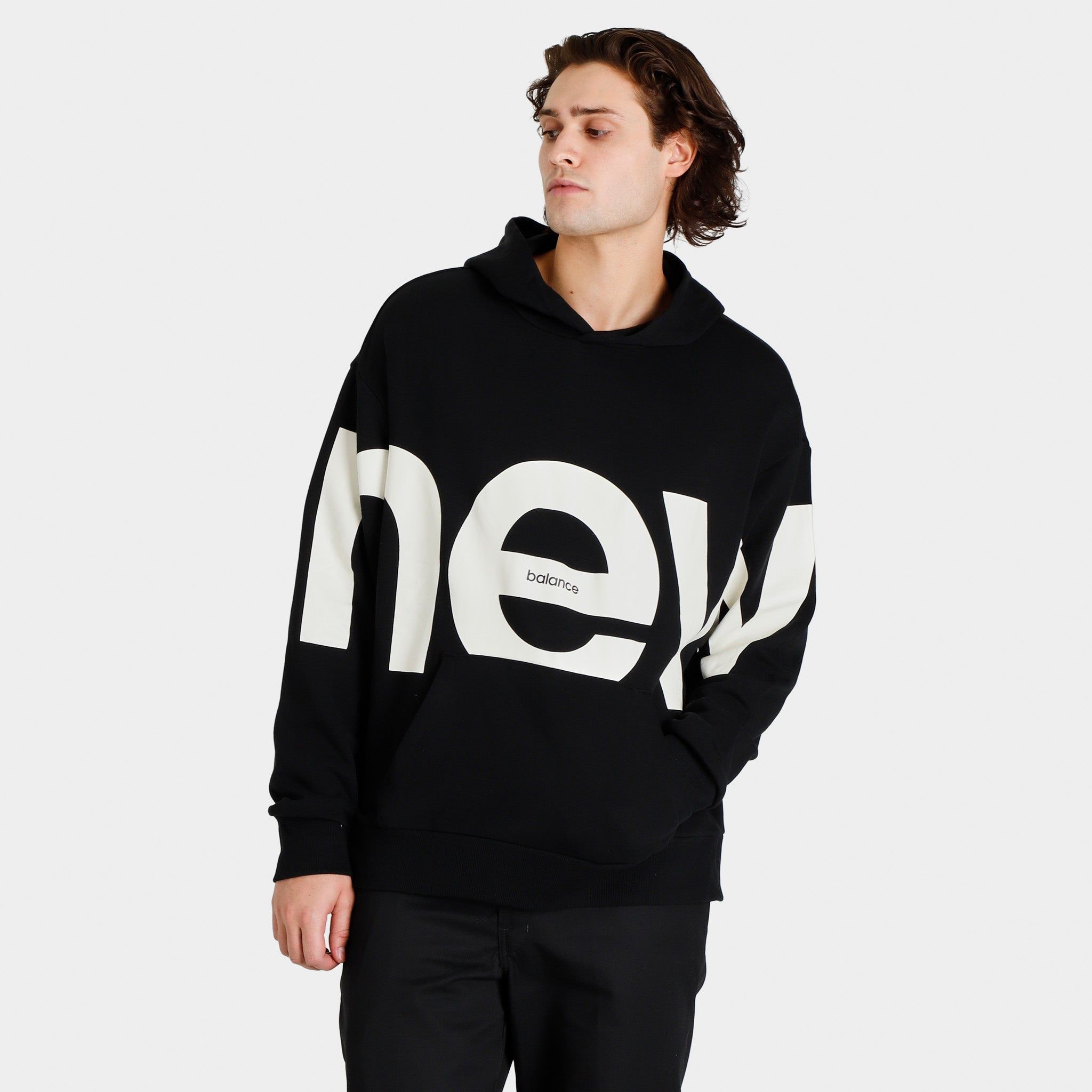 New Balance Out of Bounds Pullover Hoodie / Black sold by JD Sports