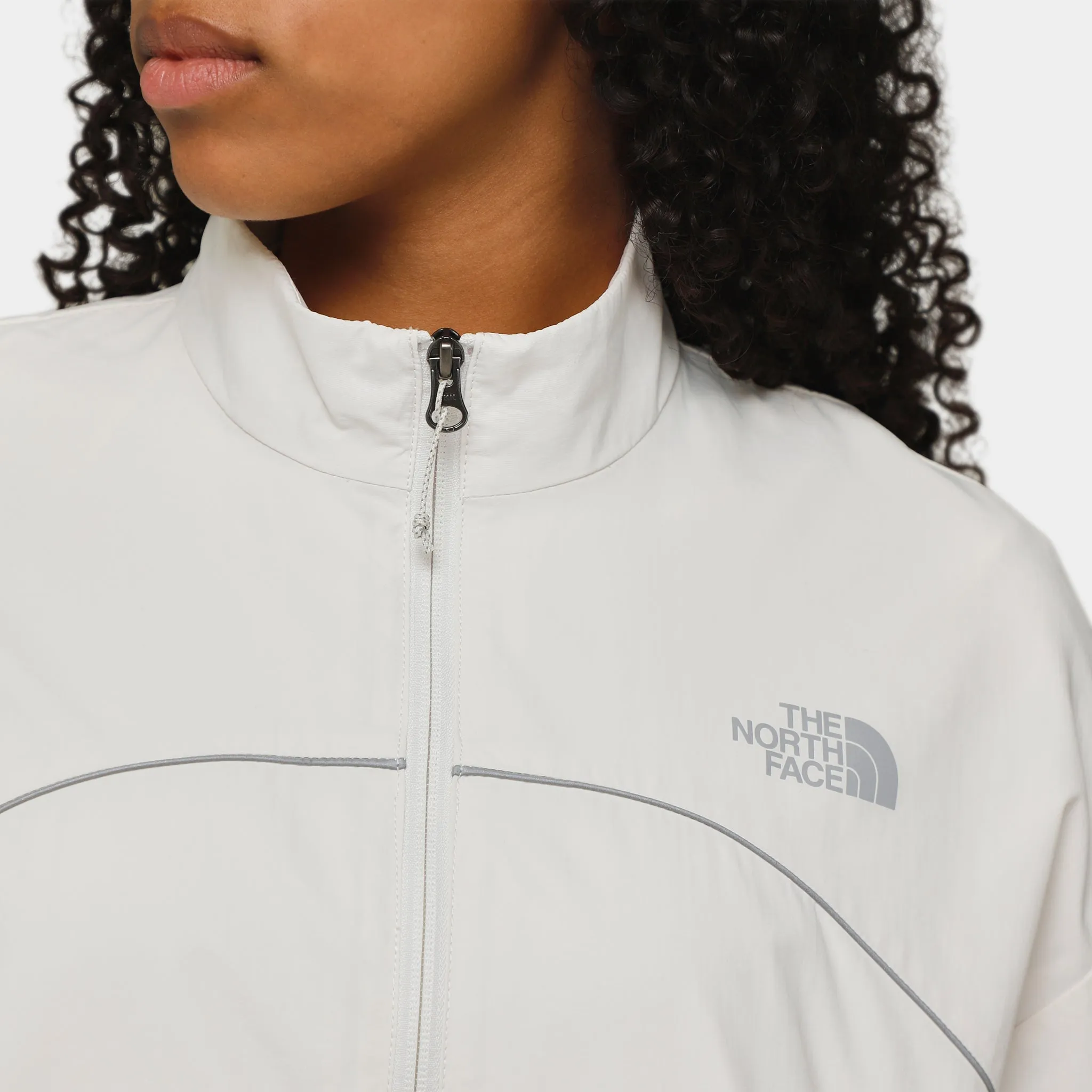 The North Face Women's Tek Piping Wind Jacket / Gardenia White sold by JD Sports product image thumbnail 4